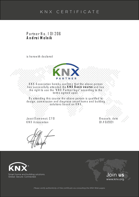 KNX Association — Virasmart SIA